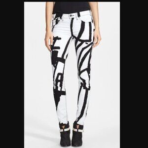 Rag & Bone The Skinny White Robot Jeans Size 29